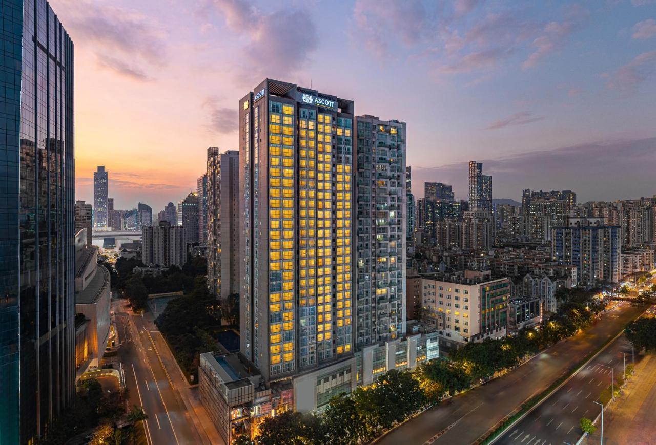 Апартаменти Ascott Guangzhou, Free Shuttle Bus For Canton Fair Екстер'єр фото